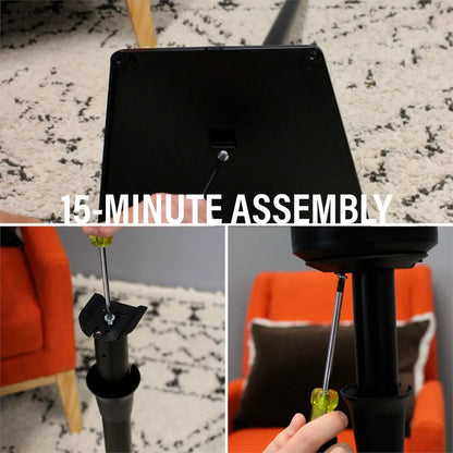 Soporte de altura fija Sanus para altavoz Era 100 - Negro