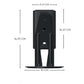 Soporte de pared Sanus para altavoz Era 100 - Negro