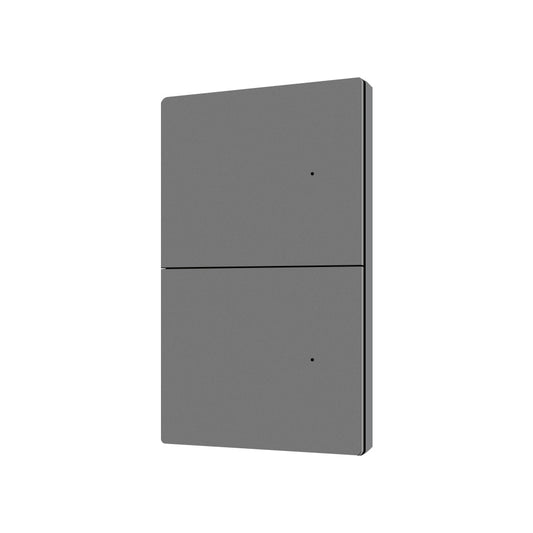 Interruptor con neutro Matter Wifi 2 canales aleación de aluminio Zemismart - imagen 1