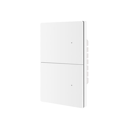 Interruptor con neutro Matter Wifi 2 canales Blanco Zemismart - imagen 1