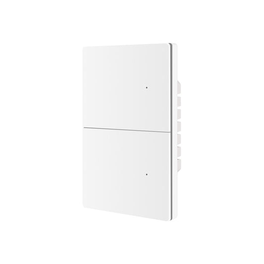 Interruptor con neutro Matter Wifi 2 canales Blanco Zemismart - imagen 1