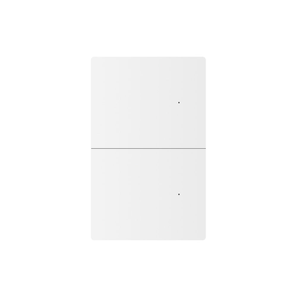 Interruptor con neutro Matter Wifi 2 canales Blanco Zemismart - imagen 2