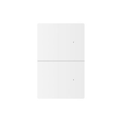Interruptor con neutro Matter Wifi 2 canales Blanco Zemismart - imagen 2