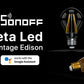 Pack Ampolleta LED Vintage Edison Sonoff Luz Cálida / Fría