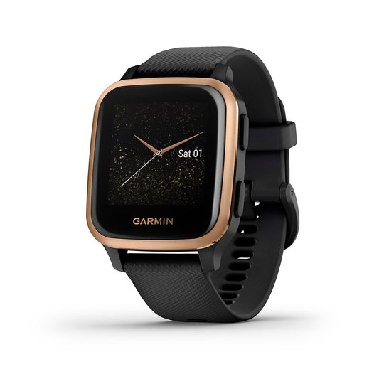 Garmin Venu Sq Music Black Rose Gold