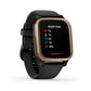 Garmin Venu Sq Music Black Rose Gold