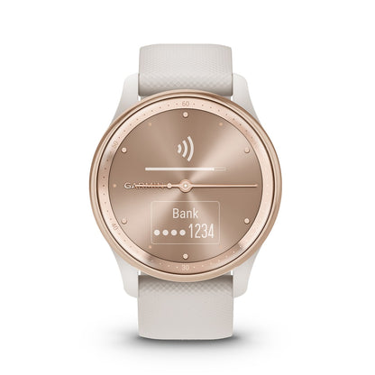 Garmin Vivomove Trend WW White Cream