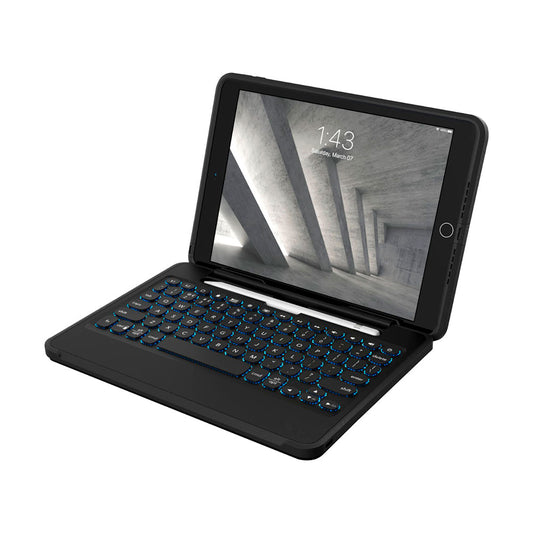 Funda Teclado Rugged Zagg para iPad / Air / Pro - Negro