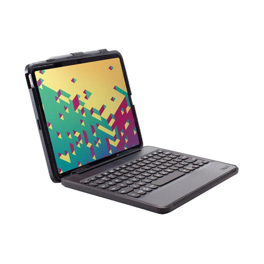 Funda Teclado Rugged Zagg para iPad Air y iPad Pro - Negro