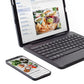 Funda Teclado Rugged Zagg para iPad Air y iPad Pro - Negro