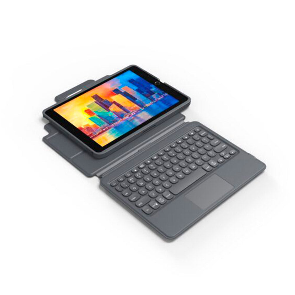 Funda Teclado Zagg Pro Keys con Trackpad iPad 10.2 - Negro