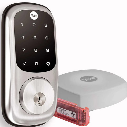 Smart Pack Cerrojo Digital Yale YRD226+Zigbee+Yale Connect