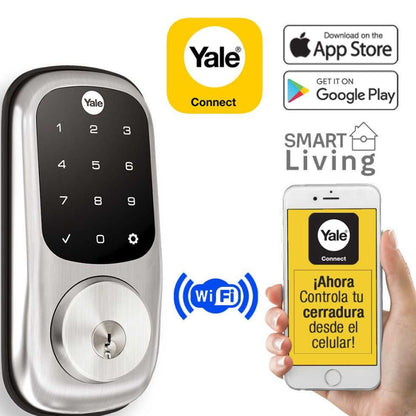 Smart Pack Cerrojo Digital Yale YRD226+Zigbee+Yale Connect
