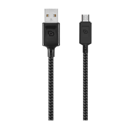 Cable USB a Micro USB Rugged Dusted - Negro