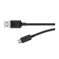 Cable USB a Micro USB Rugged Dusted - Negro
