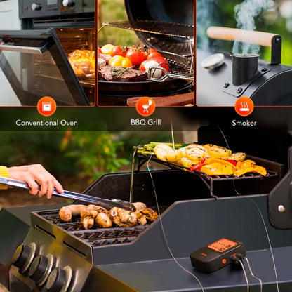 Termómetro de Carne Bluetooth con 4 Sondas - Govee