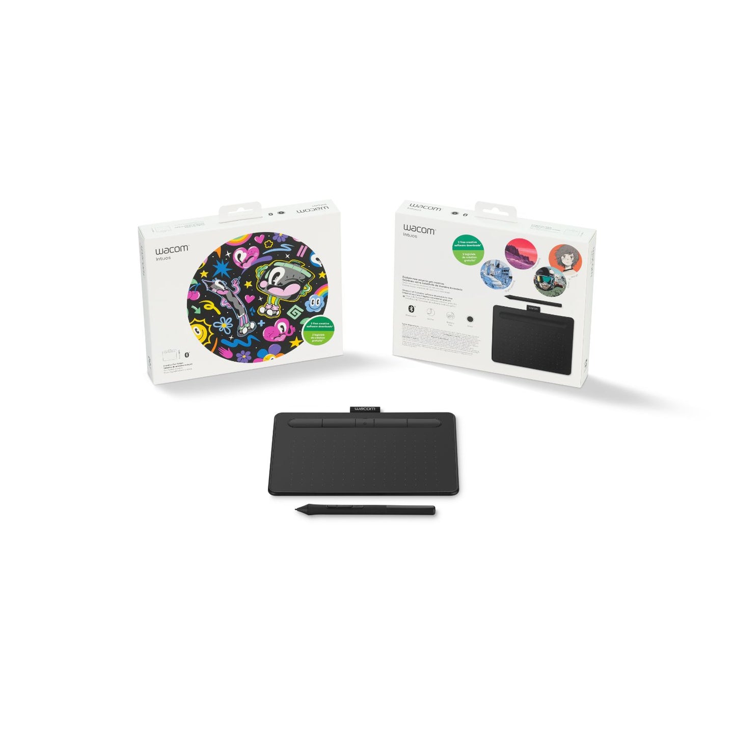Wacom Intuos Creative Pen Tablet Small Bluetooth Negro