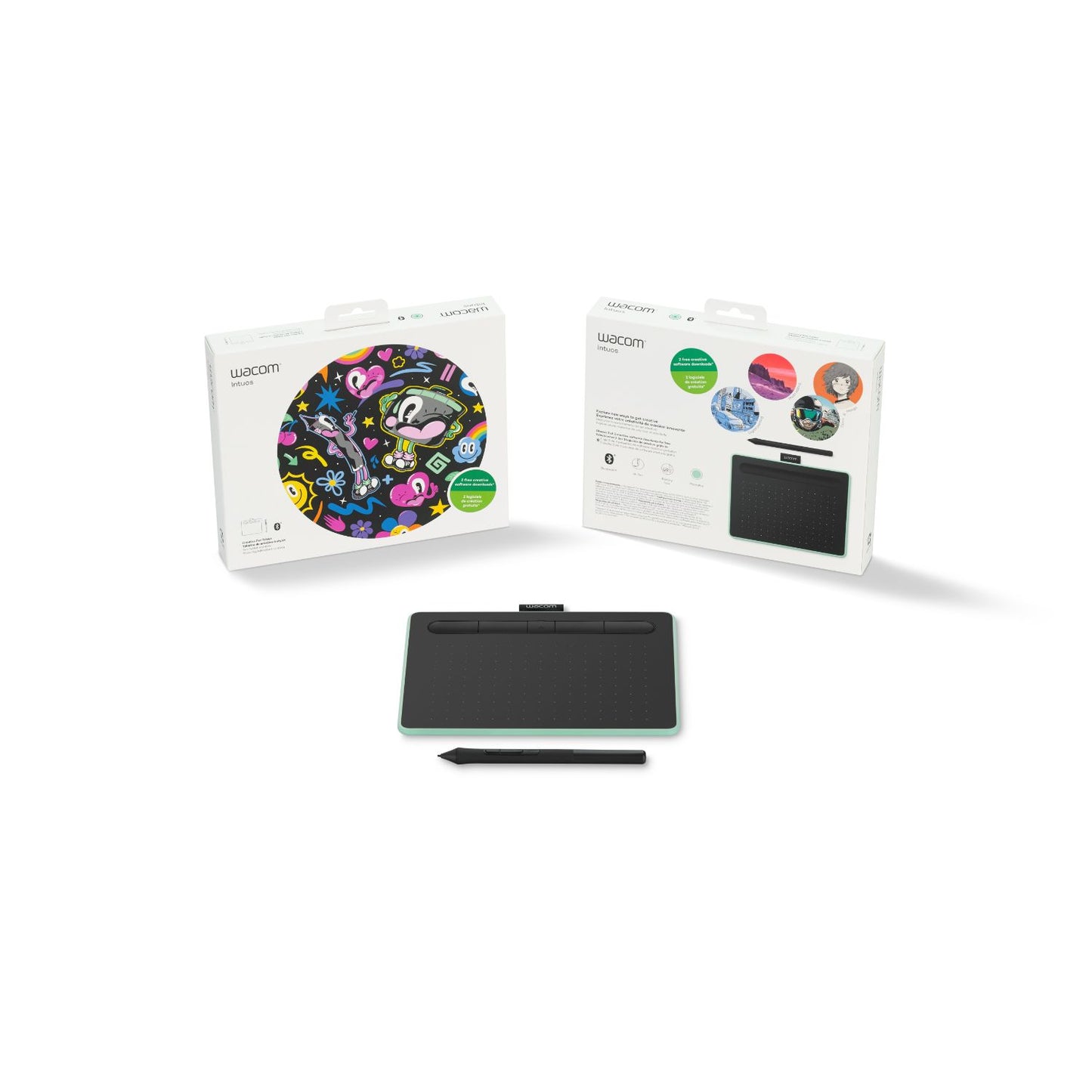 Wacom Intuos Creative Pen Tablet Small Bluetooth Pistacho
