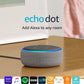 Amazon Alexa Echo Dot (3ra generación) Heather Gray