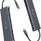 Hub Casa A03 USB-C 5 en 1 Adam Elements Gris