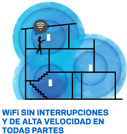 Sistema Linksys Velop WiFi Intelligent Mesh de doble banda (paquete de 1 nodo)