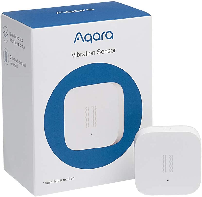 Sensor de Vibración Inalámbrico Zigbee HomeKit Open Box
