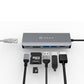 Hub USB-C 6 en 1 Adam Elements Gris