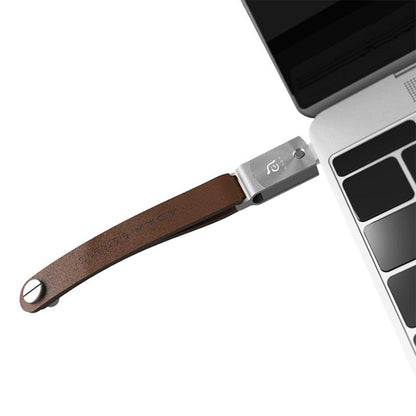 Memoria flash USB-C y USB 64 Gb Adam Elements Gris