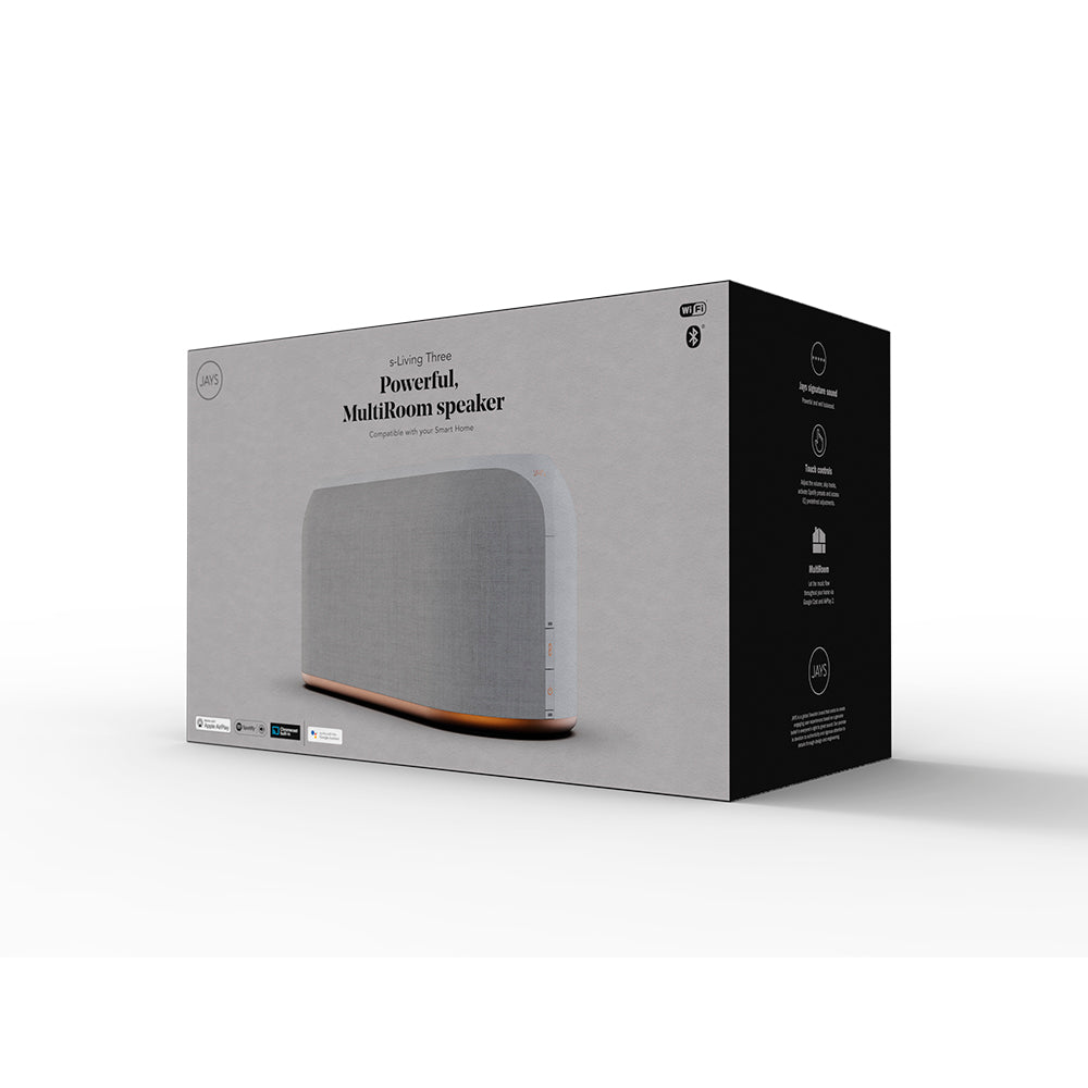 Parlante Bluetooth / Wi-Fi Jays s-Living Three Blanco