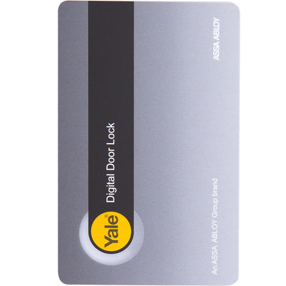 Cerradura Digital Yale YMF30 / Apertura Código y Tarjeta - Negro