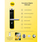 Cerradura Digital Yale YMF40 / 3 Modos de Apertura - Negro