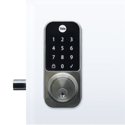 Cerrojo Digital YDD 120 con Teclado Touch Yale - Níquel