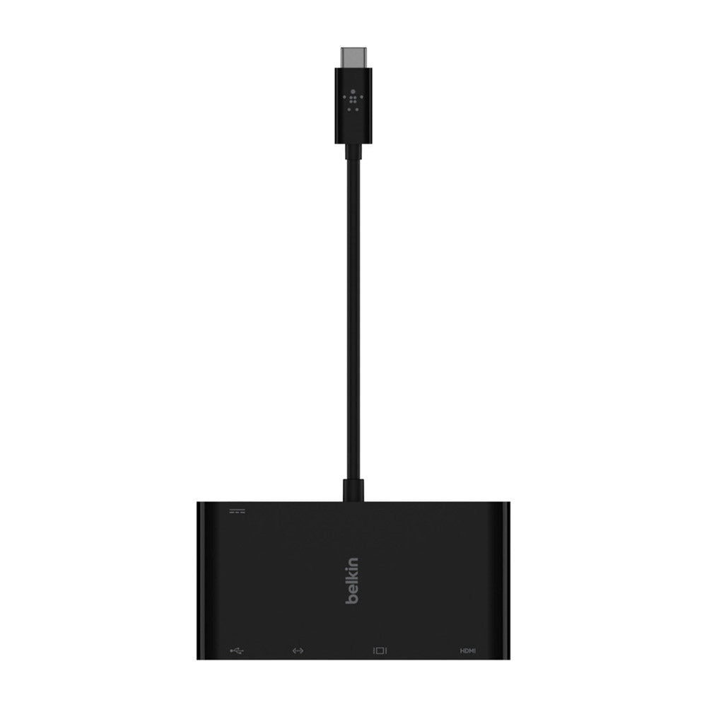 Adaptador Multipuerto USB-C 100W Belkin – Negro