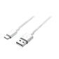 Cable de carga USB-A a USB-C Blanco