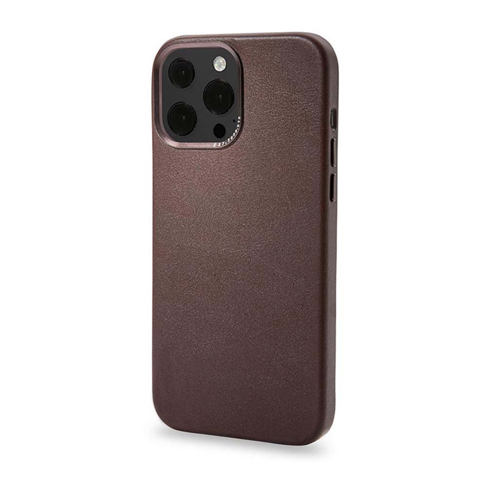 Backcover Cuero Decoded MagSafe iPhone 13 Pro Max Chocolate