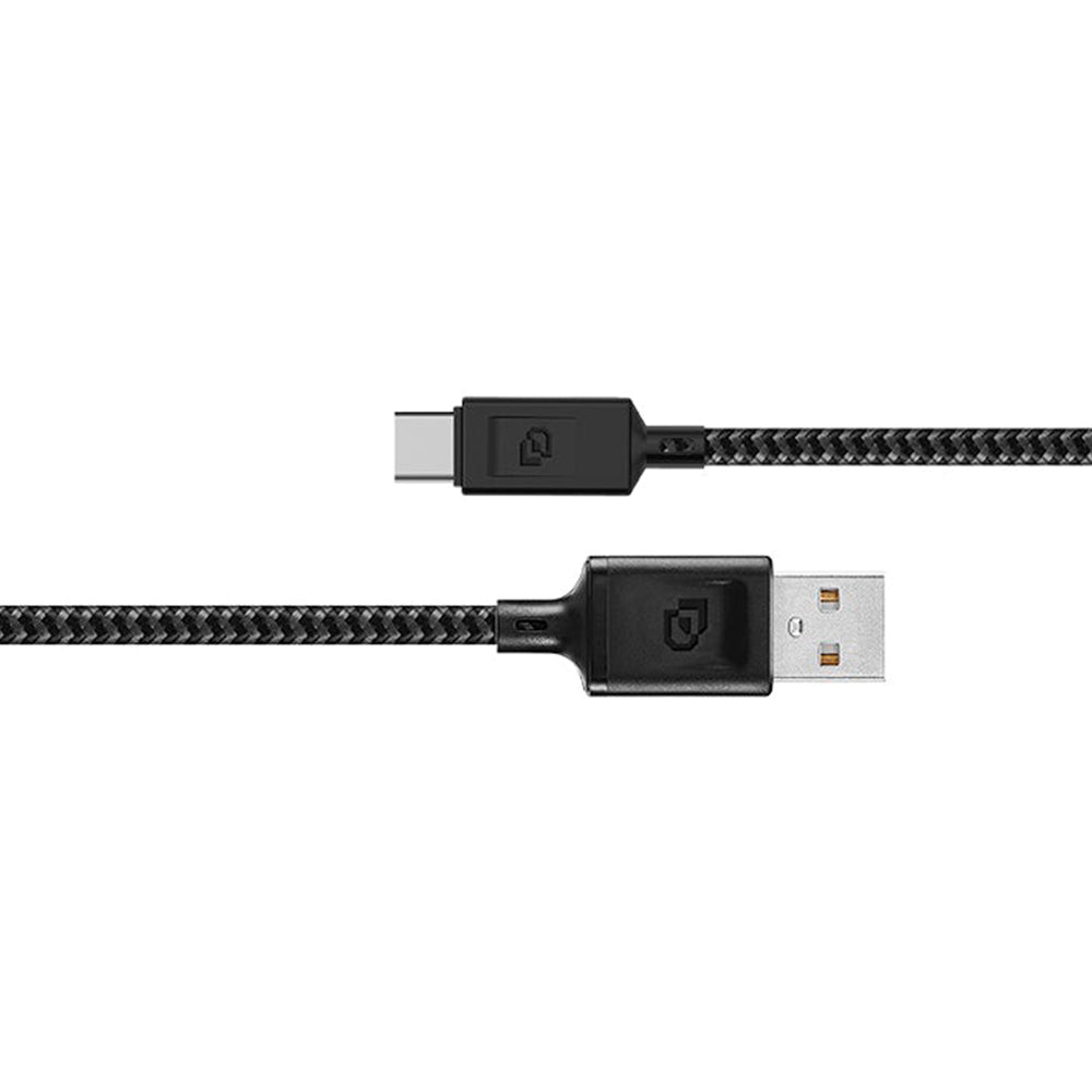 Cable USB a USB-C 2.0 Rugged Dusted - Negro