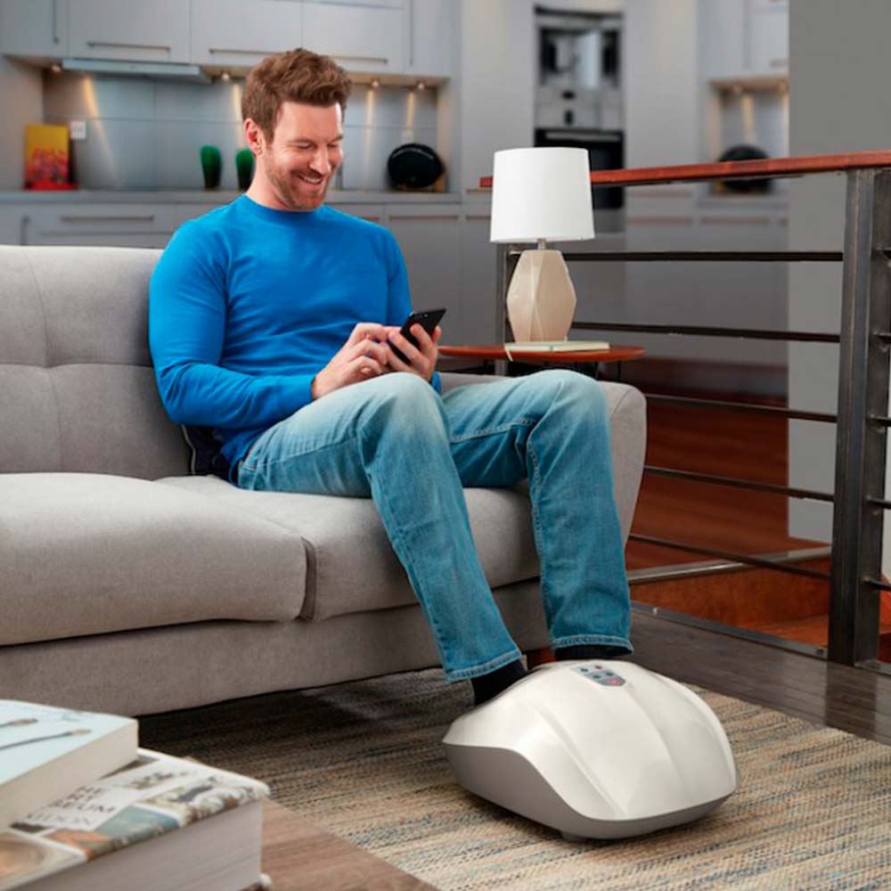 Masajeador de Pies Shiatsu Air 2.0 Homedics - Gris - imagen 4