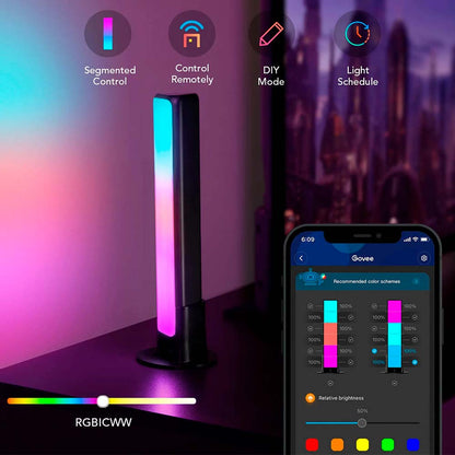 Barras de Luz para TV Wifi y BT Flow Plus – Govee