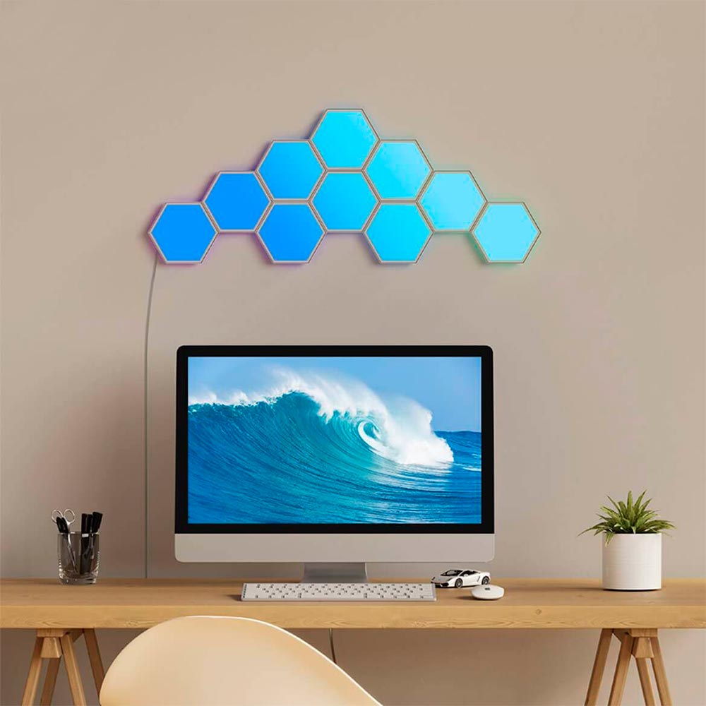 10 Paneles de Luz Hexagonales Glide - Govee