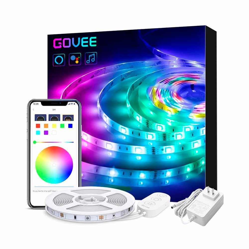 Tira Luces LED RGB 5mts SIN Control Remoto - Govee
