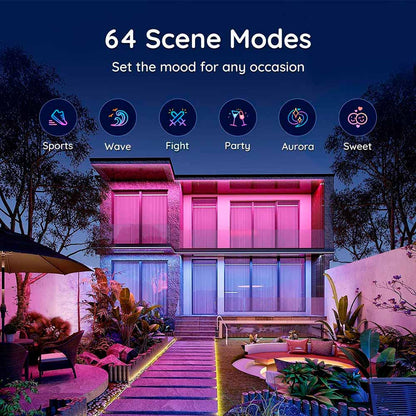 Luces LED Phantasy Outdoor RGBIC 10 mts – Govee