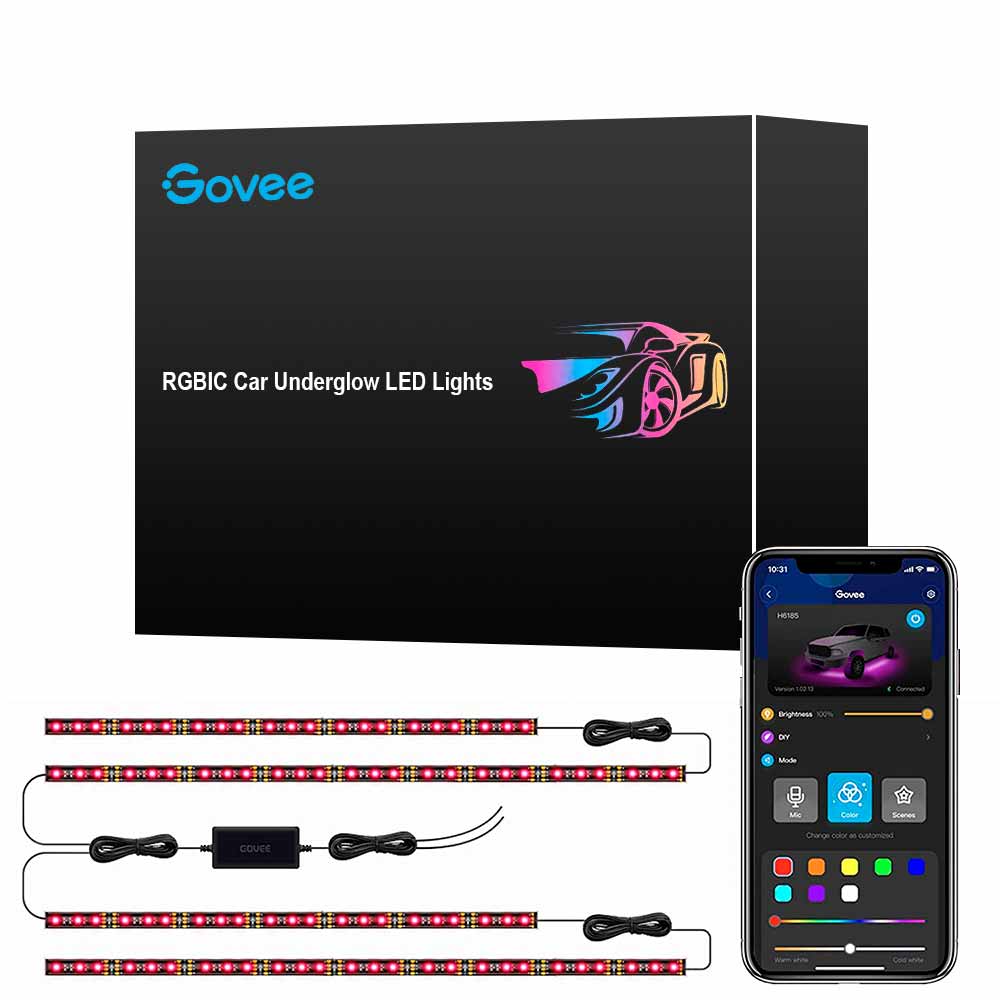 Luces para Auto Underglow RGBIC – Govee