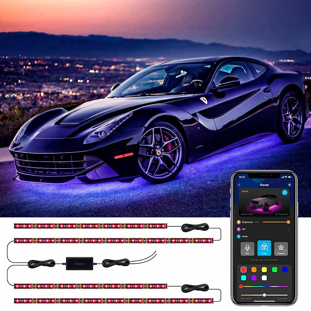 Luces para Auto Underglow RGBIC – Govee
