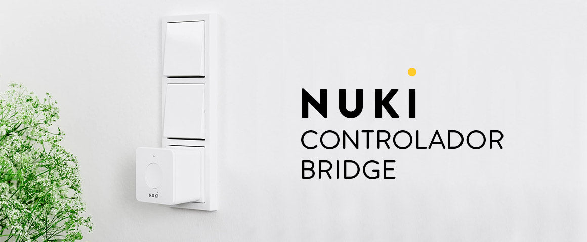 Controlador Inteligente Bridge blanco NUKI