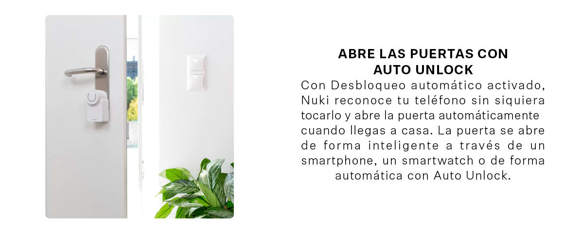 Cerradura inteligente Nuki Smart Lock 3.0