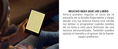 Amazon Kindle Paperwhite 6.8” (2021) - 8 GB Negro