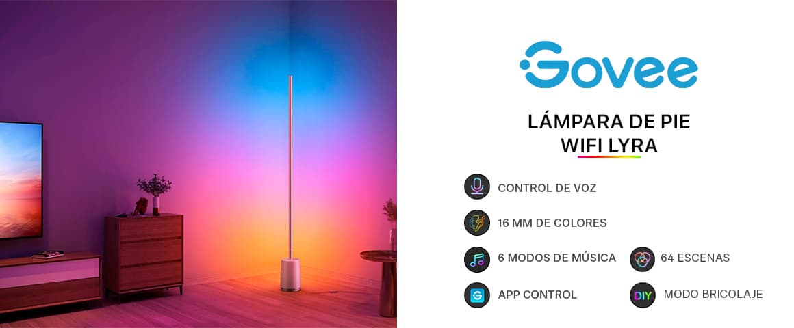 Lámpara de Pie Wifi Lyra - Govee