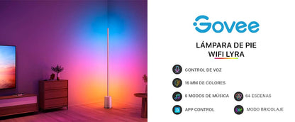 Lámpara de Pie Wifi Lyra - Govee
