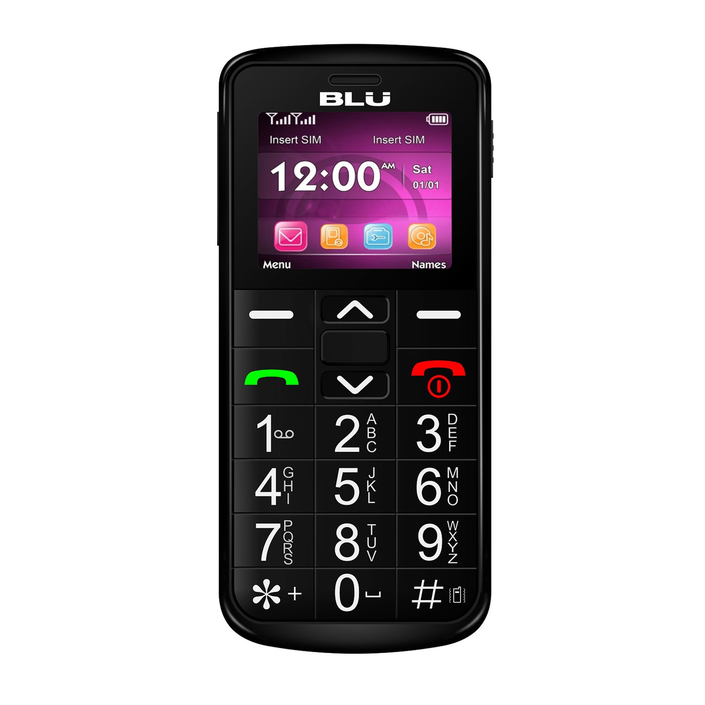 Celular Adulto Mayor BLU Joy 3G con Boton SOS Open Box