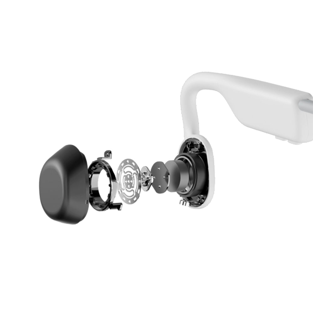 Audífonos Bluetooth Shokz OpenMove Alpine White